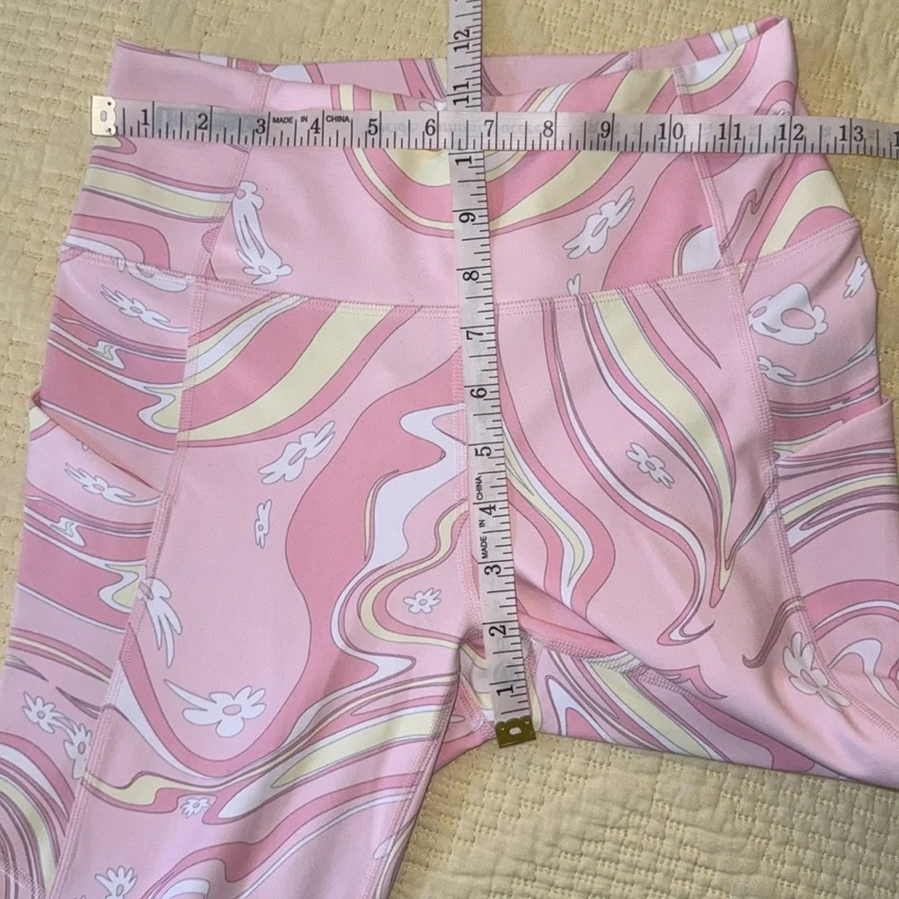 Fabletics Pure Luxe Legging Swirl Groovy Small I16 - Picture 5 of 6
